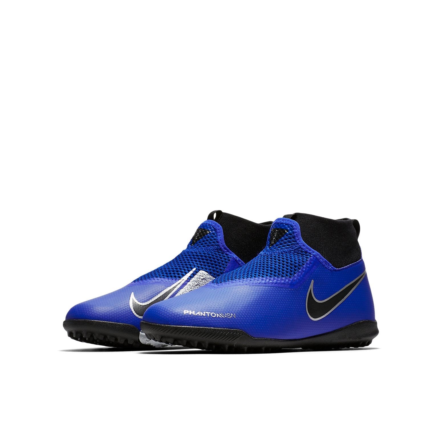 (GS) Nike Phantom Vision Academy DF TF 'Black Blue' AO3292-400