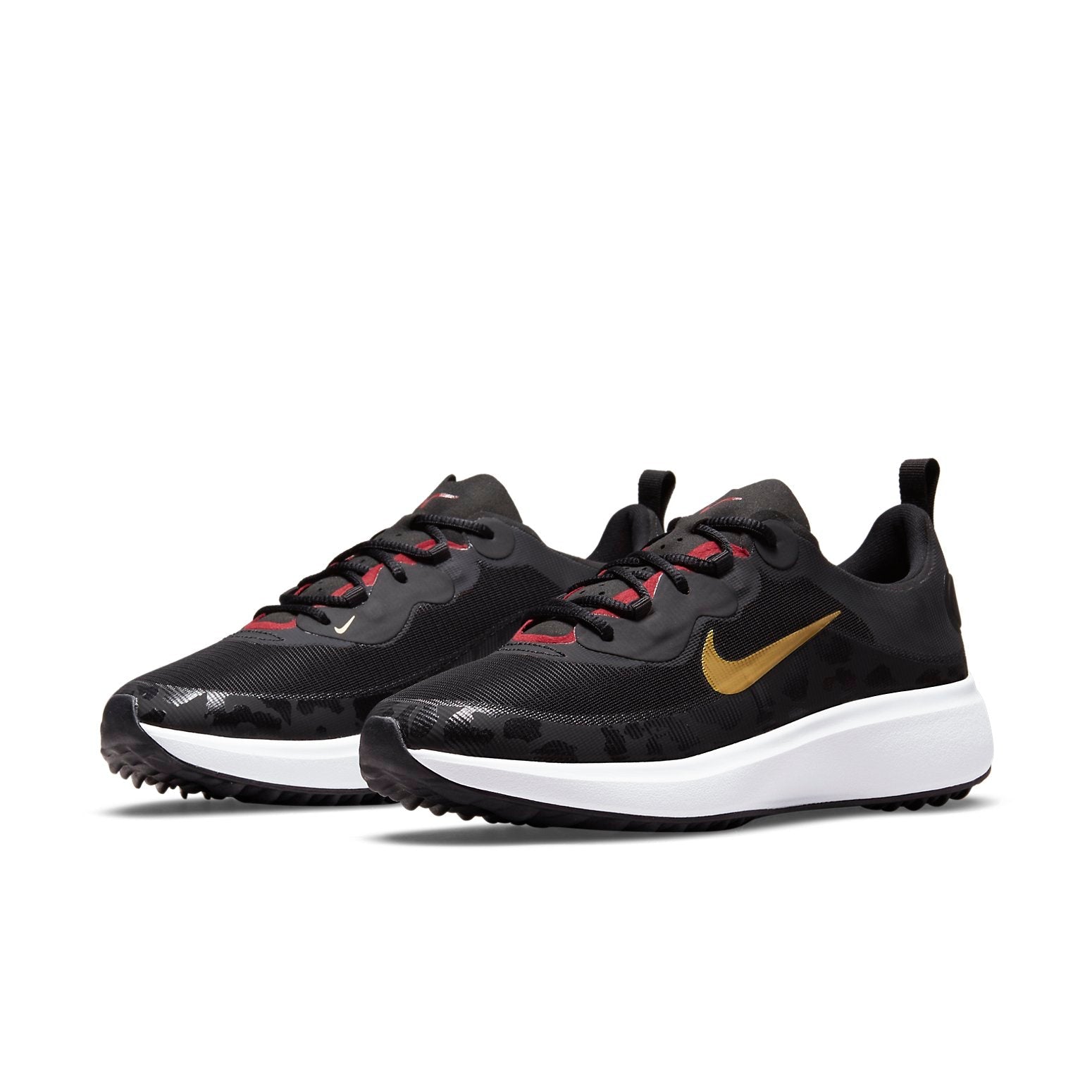 (WMNS) Nike Ace Summer Light Low-Top Golf Shoes Black/Gold DC0101-001