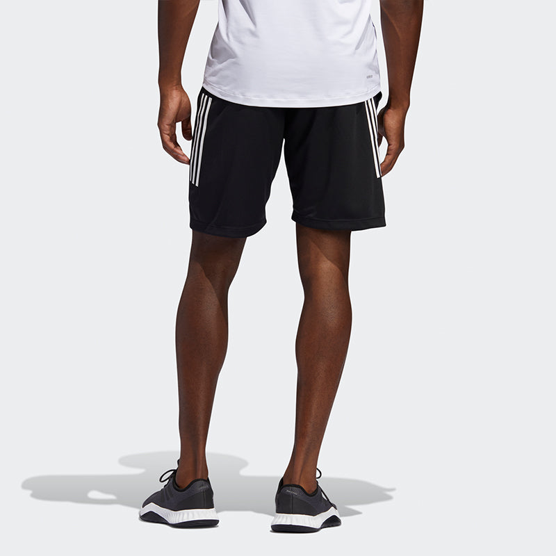 adidas 3S Kn Sho Running Gym Training Sports Shorts Japan Black FM2107