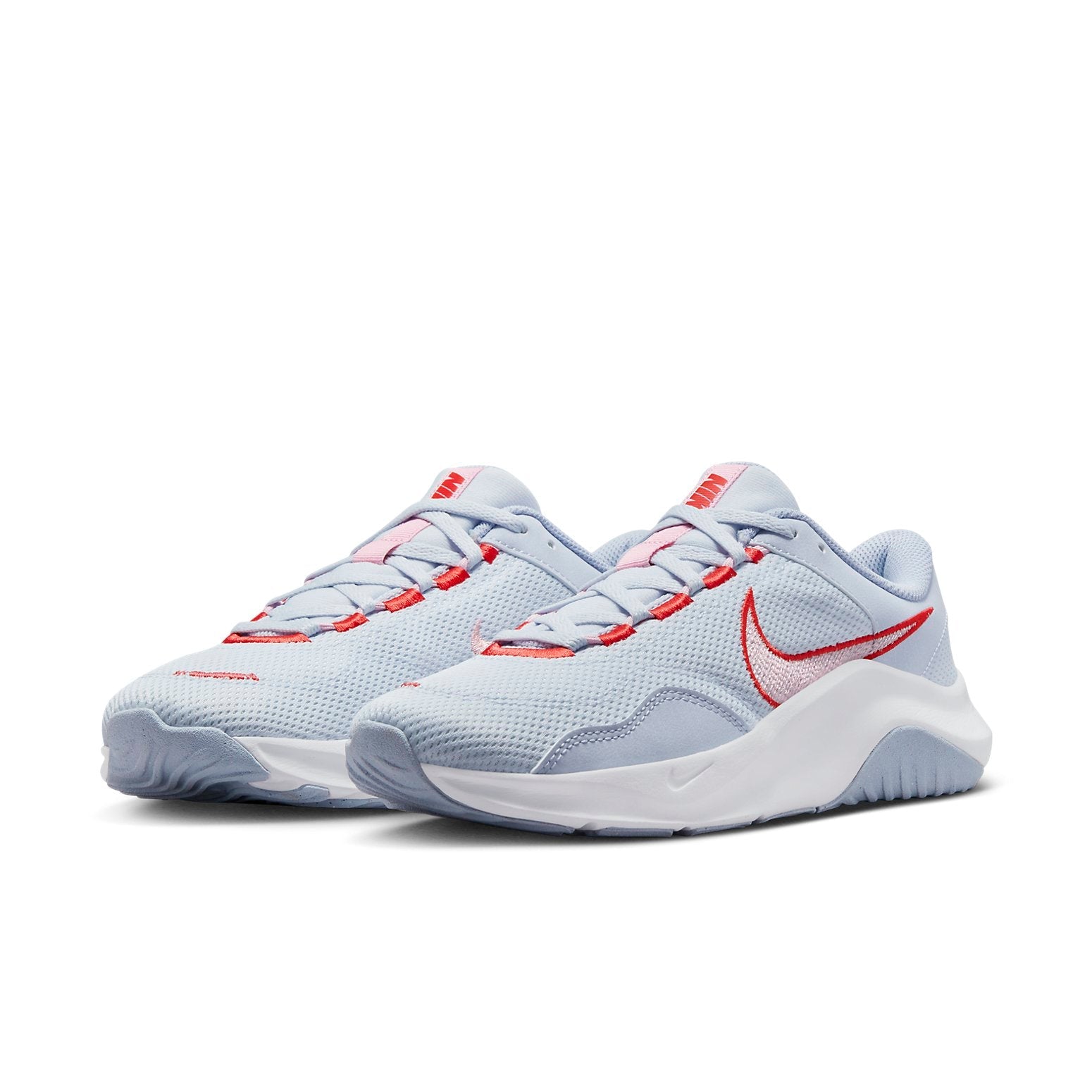 (WMNS) Nike Legend Essential 3 Next Nature 'Grey Red' DM1119-005