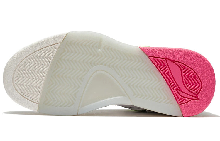 (WMNS) Li-Ning Casual Basketball Shoes 'Grey Green Pink' AGBS032-3