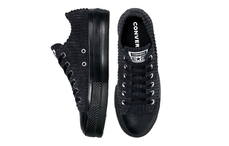 (WMNS) Converse Chuck Taylor All Star 'Black Corduroy' 571001C