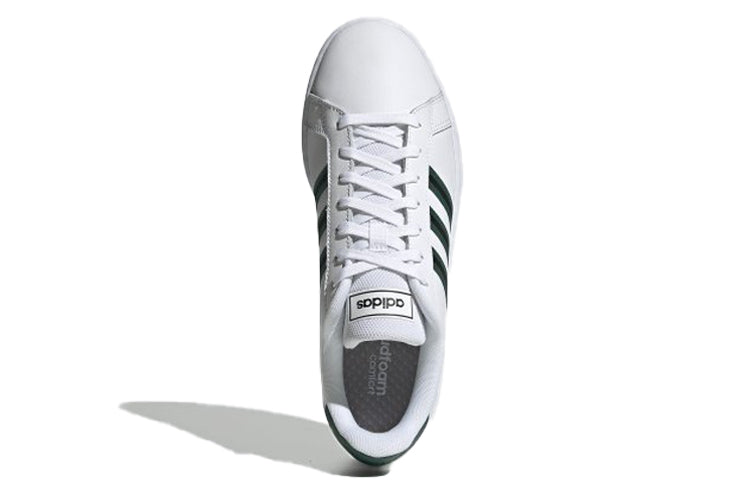 adidas neo Grand Court 'White Black Green' EG3840