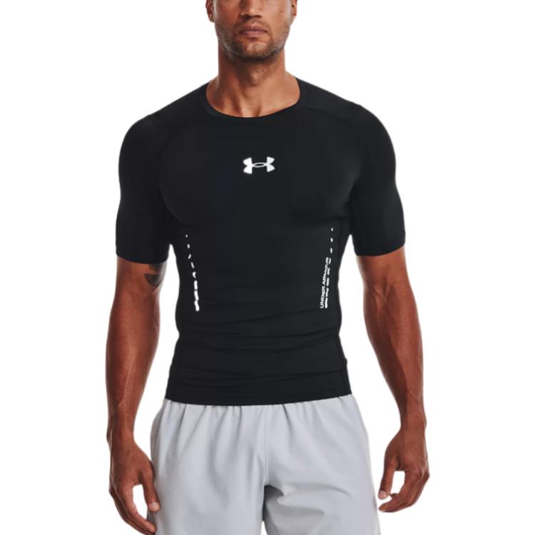 Under Armour Heatgear Vent Comp T-shirt 'Black' 1370657-001