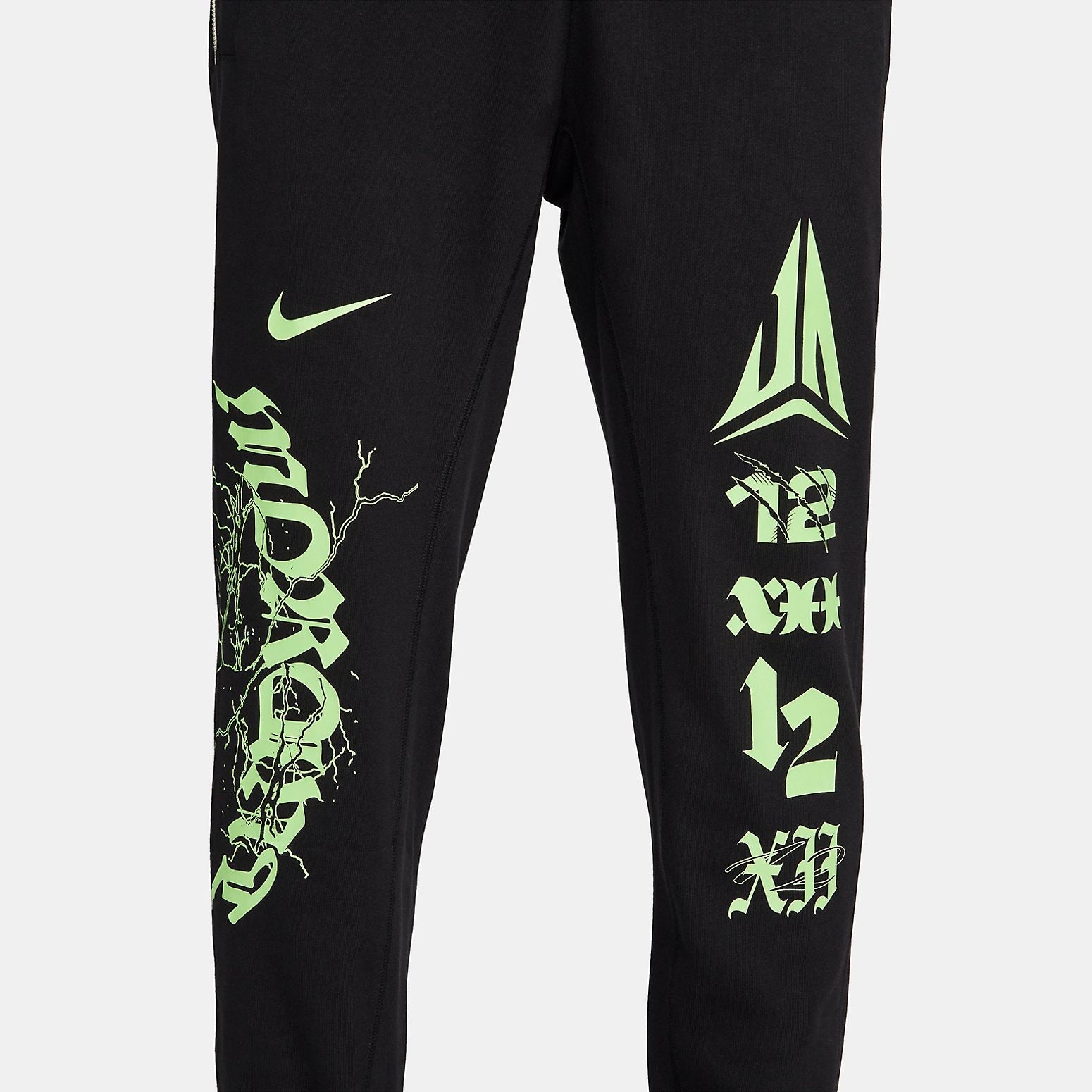 Nike Ja Standard Issue Dri-FIT Pants 'Black Lime' FN2995-010