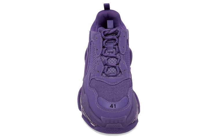 Balenciaga Triple S Clear Sole 'Deep Purple 541624W2GA16910