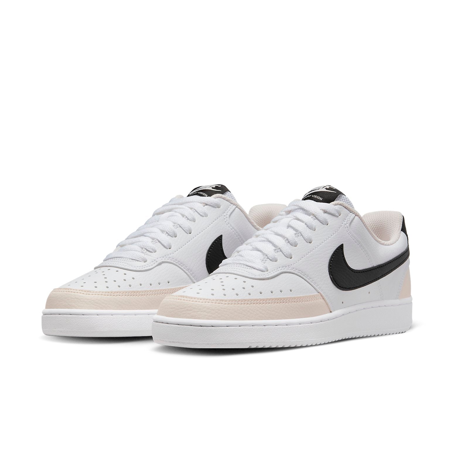 (WMNS) Nike Court Vision Low 'White Light Soft Pink' FD0285-100