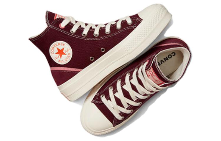 (WMNS) Converse Chuck Taylor All Star Lift High Top 'Deep Bordeaux' A07114C