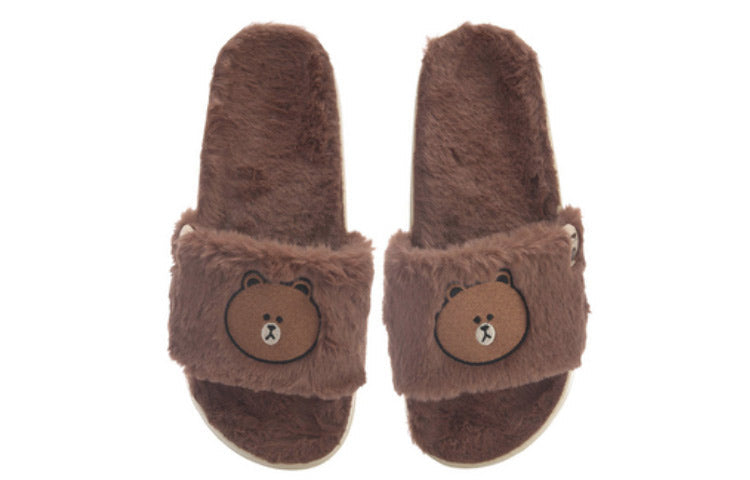 Li-Ning x LINE FRIENDS Slides 'Brown' AGAQ031-5
