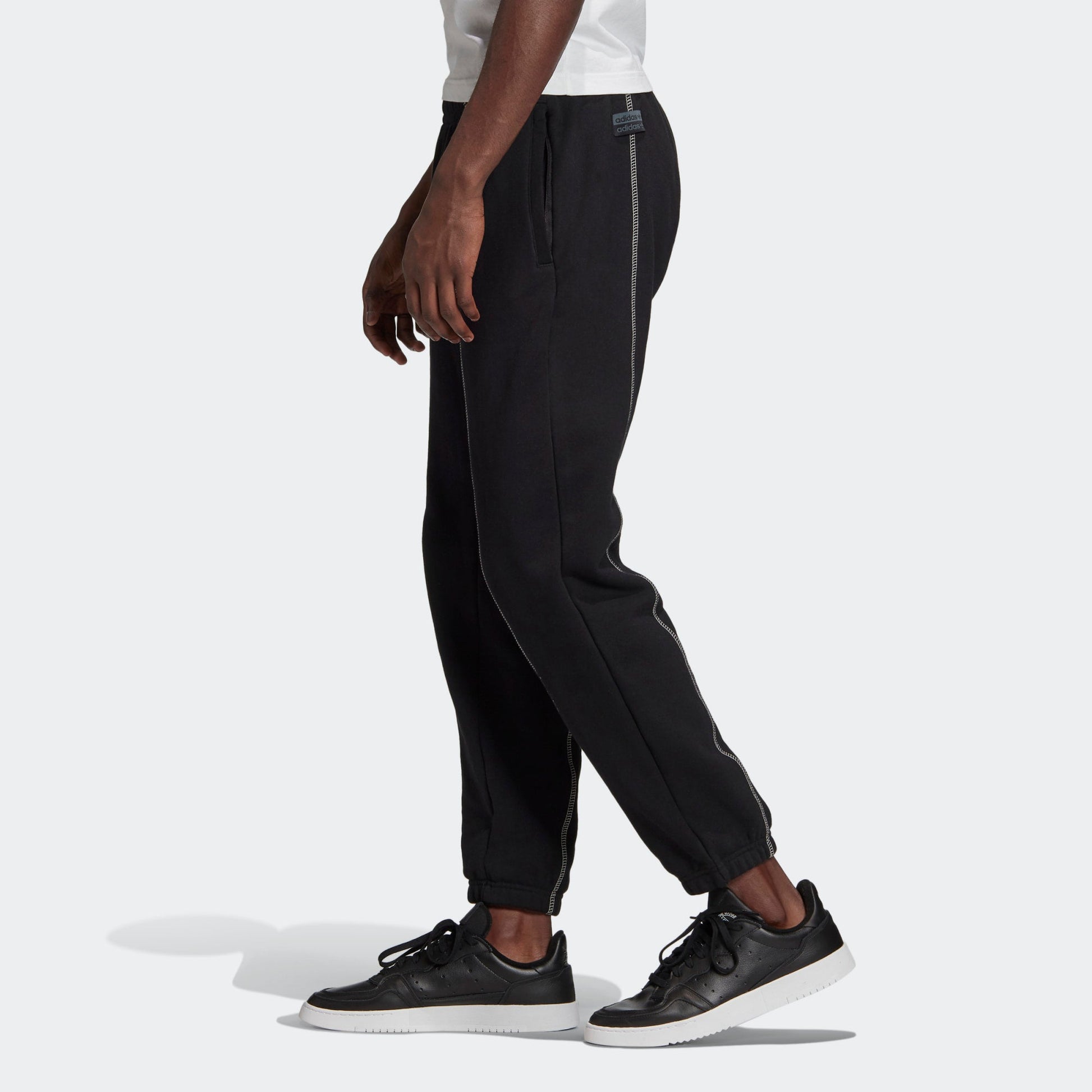 adidas originals F Sweatp Cozy Bundle Feet Pocket Casual Sports Pants Black GD9310