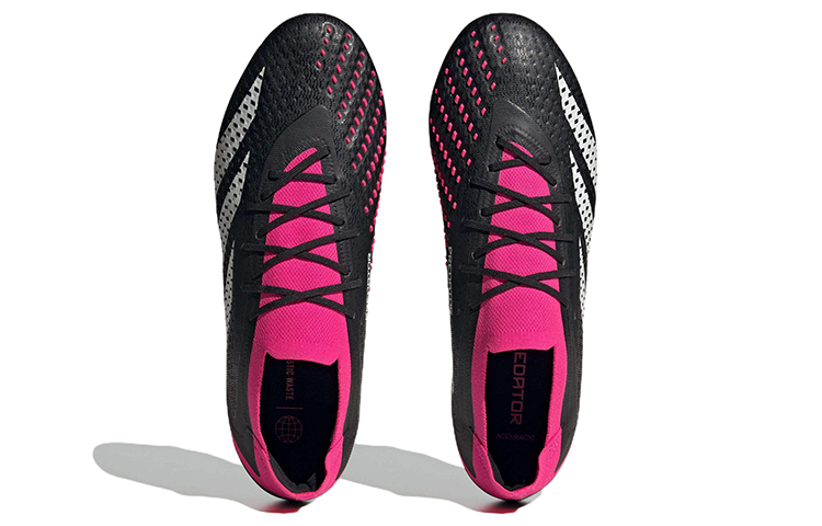 adidas Predator Accuracy.1 Low FG 'Core Black Team Shock Pink' GW4577