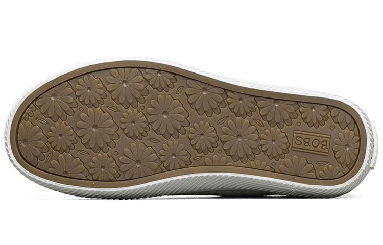 (WMNS) Skechers Bobs B Wild Canvas Shoe Green 113303-OLV