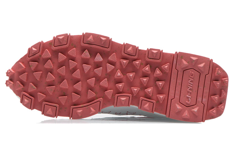 (WMNS) Li-Ning Lifestyle Sportswear 'White Red' AGCR286-2