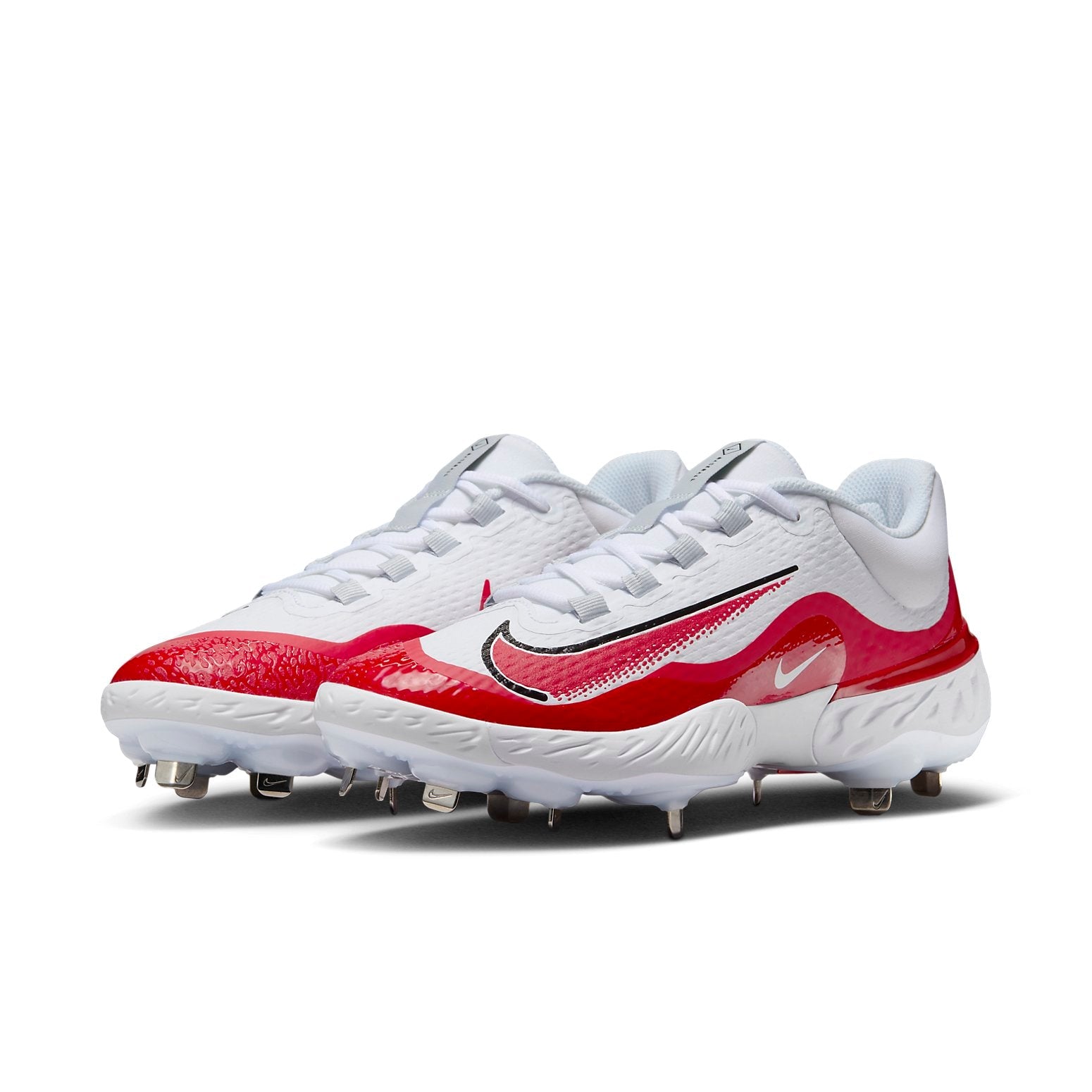 Nike Alpha Huarache Elite 4 Low 'White University Red' FD2745-105