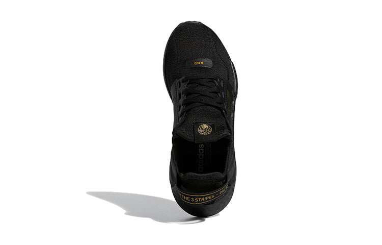 (GS) adidas NMD_R1 V2 'Black Gold Metallic' HP3261