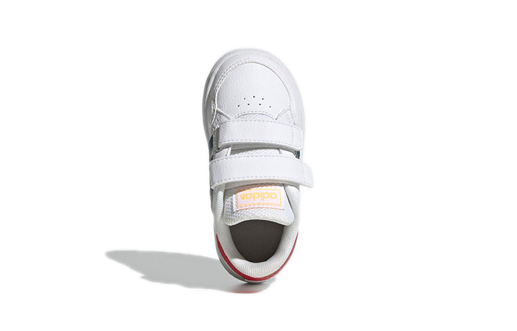 (TD) adidas Breaknet Shoes 'Cloud White Orbit Indigo Scarlet' GZ7646