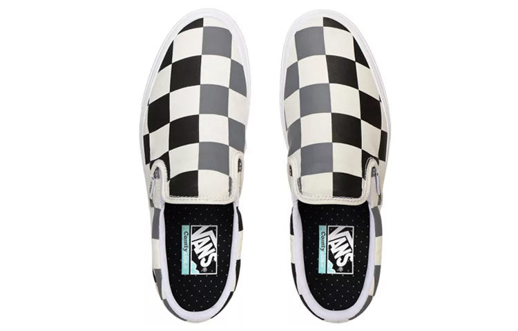 Vans Half Big Checker Comfycush Slip-On Checkerboard Black/White VN0A3WMDWXA