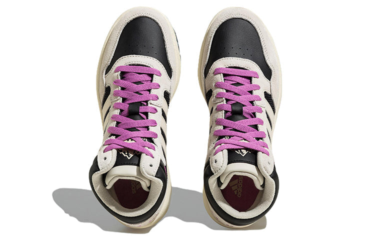 adidas Hoops 3.0 'Black White Purple' HP6904