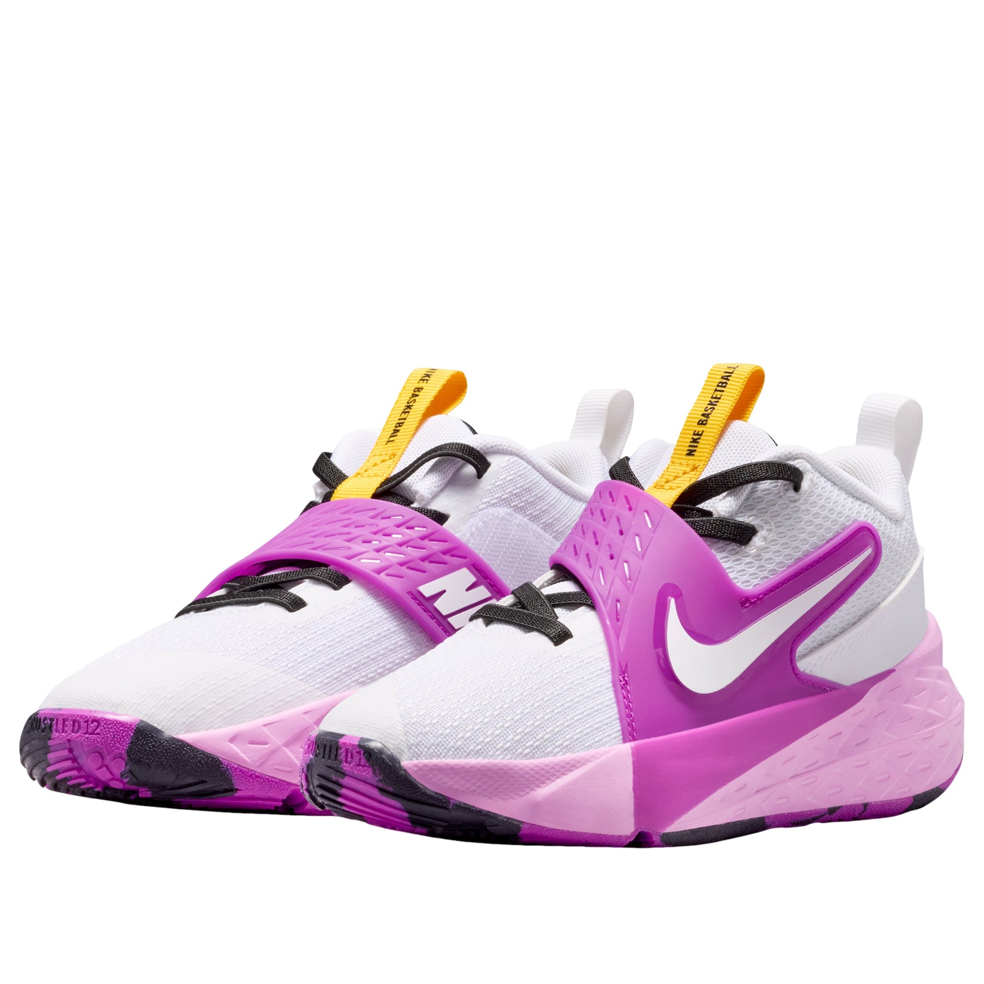 (PS) Nike Team Hustle D 12 'White Vivid Purple' HF6280-103