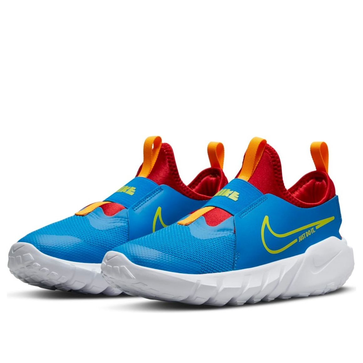 (GS) Nike Flex Runner 2 'Photo Blue Atomic Green' DJ6038-402