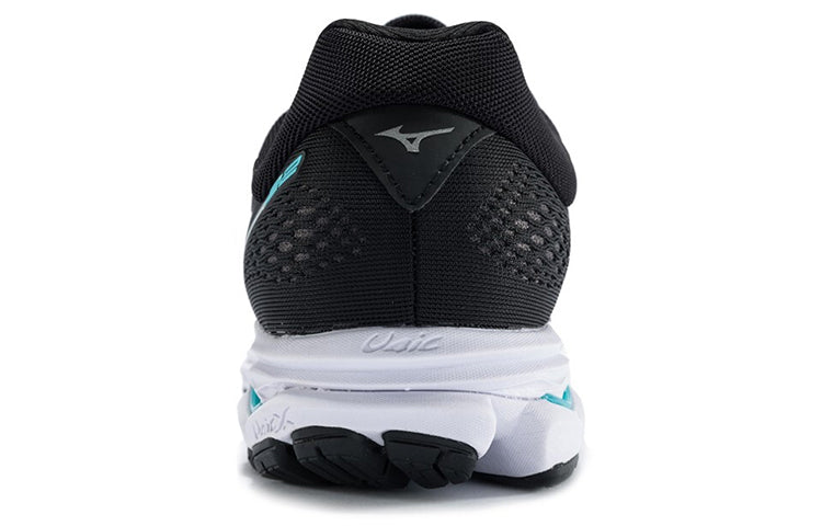 (WMNS) Mizuno Rider 22 Black/Blue J1GD183110