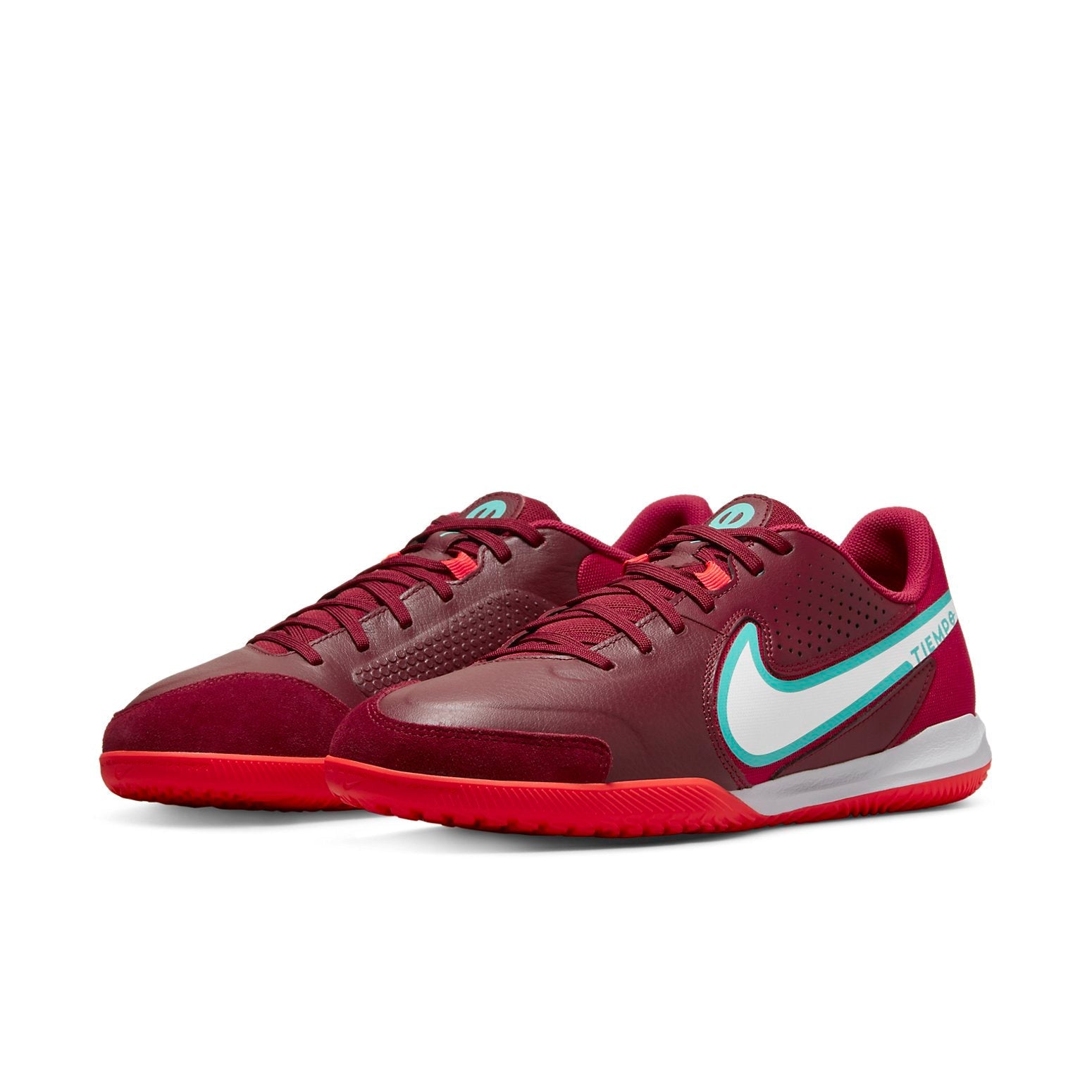 Nike Tiempo Legend 9 Academy IC 'Black Red Blue' DA1190-616