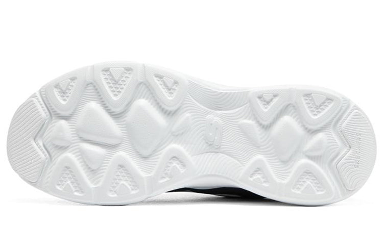 (WMNS) Skechers D'lites Airy 3.0 'White Black' 896073-BKW