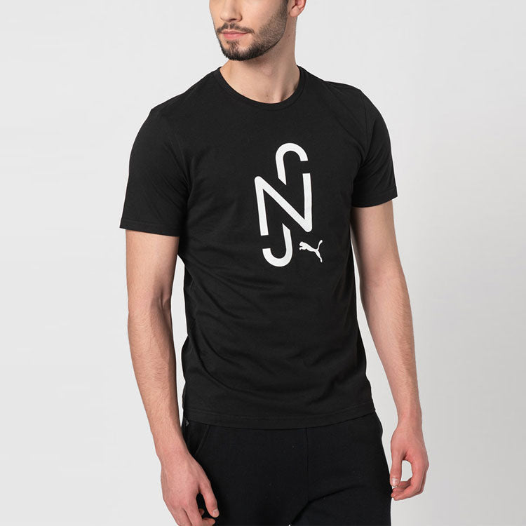 PUMA NJR 2.0 Logo Tee 'Black' 605536-01