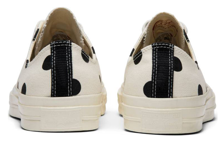 Converse x COMME des GARCONS PLAY Chuck 70 Low 'White Polka Dot' 157249C