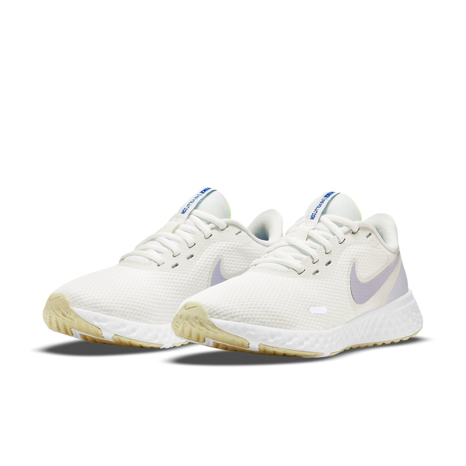 (WMNS) Nike Revolution 5 'White Light Purple' BQ3207-110