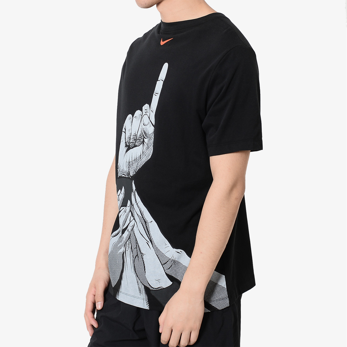 Nike Dri-Fit Nike High School League Short-Sleeved Male Black CI9080-010