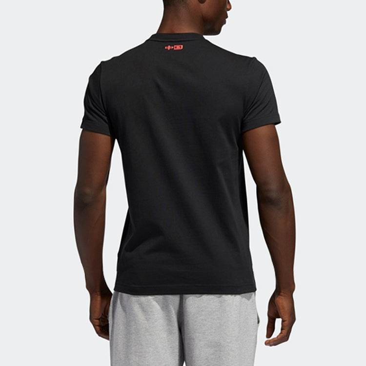 adidas GFX T CHINA Short-sleeve Tee Men Black FT2850