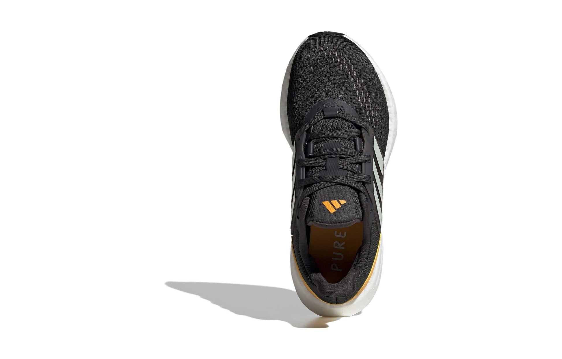 (GS) adidas PureBoost 22 'Carbon Silver Preloved Yellow' IF5544