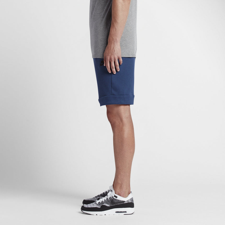 Nike Lacing Knit Casual Sports Shorts Navy Blue 805161-423