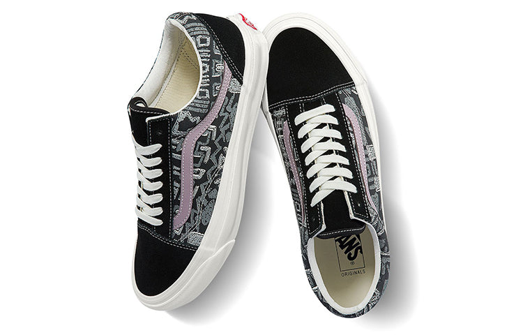 Vans Vault OG Old Skool LX 'Black Grey White' VN0A4P3X92M