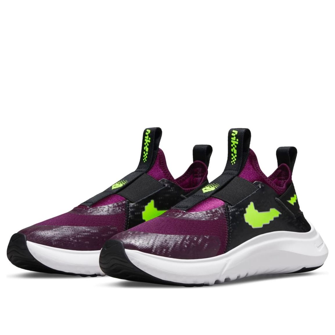 (GS) Nike Flex Plus SE 'Sangria Volt' DJ1595-607