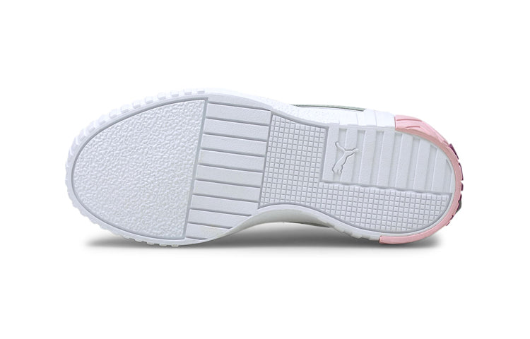 (PS) PUMA Cali Bubbles Leisure Board Shoes White/Pink 380124-02