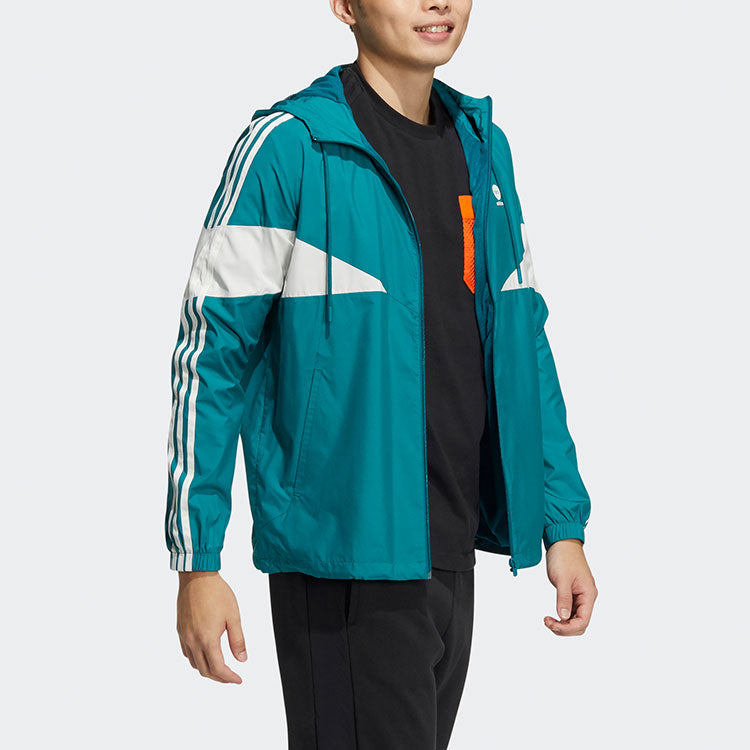 adidas neo Sports Hooded Jacket Green HM7431