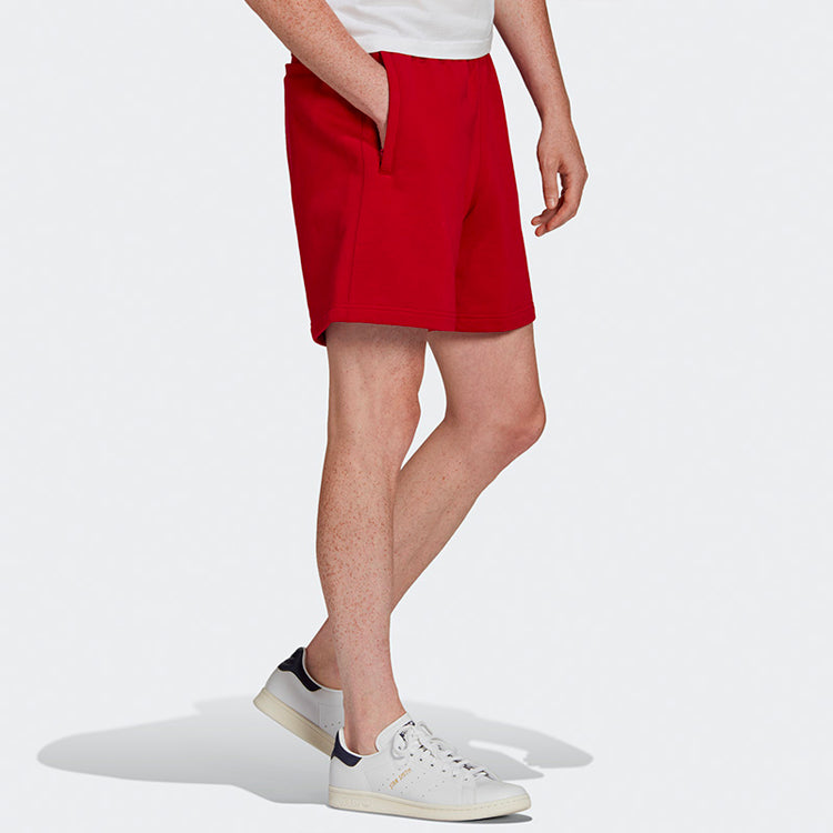 Men's adidas Loose Lacing Sports Red Shorts HF6357