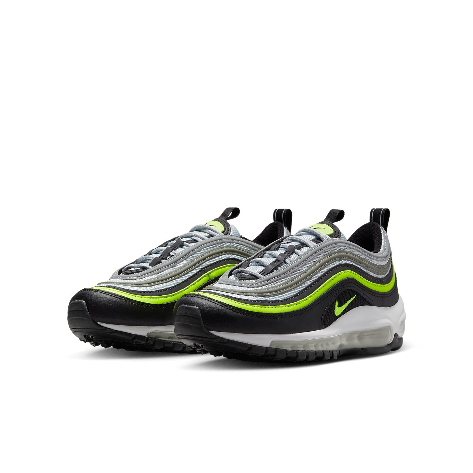 (GS) Nike Air Max 97 'Platinum Black Volt' 921522-030
