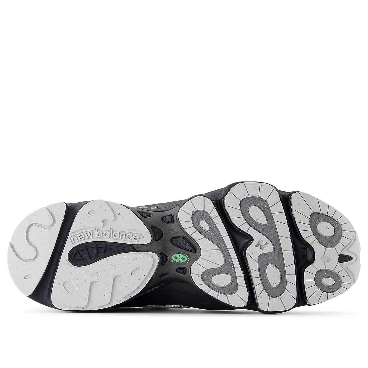 New Balance 1000 'Black Dark Silver Metallic Lime Leaf' M1000T