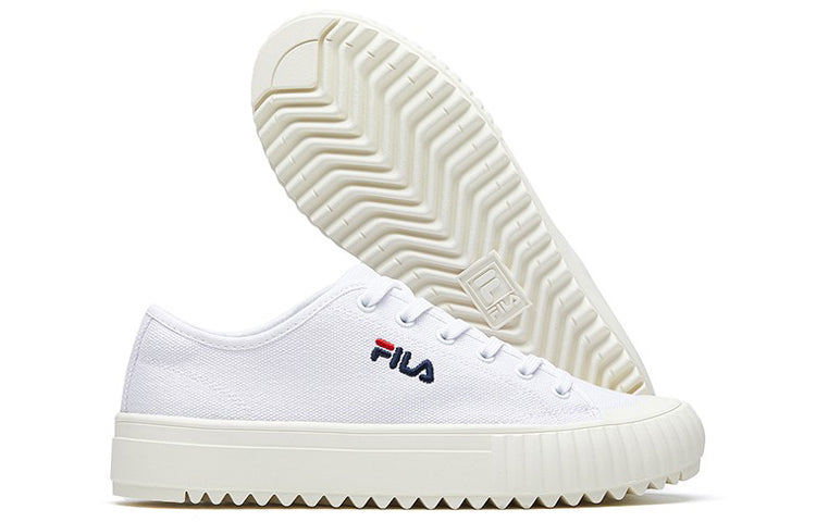 (WMNS) FILA Fmc Series Trail Low Top Canvas Sneakers White F52W014404FWT