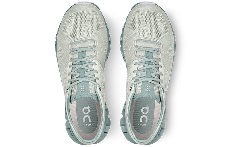(WMNS) On Running Cloud X Shift 'White Teal' 40.99036