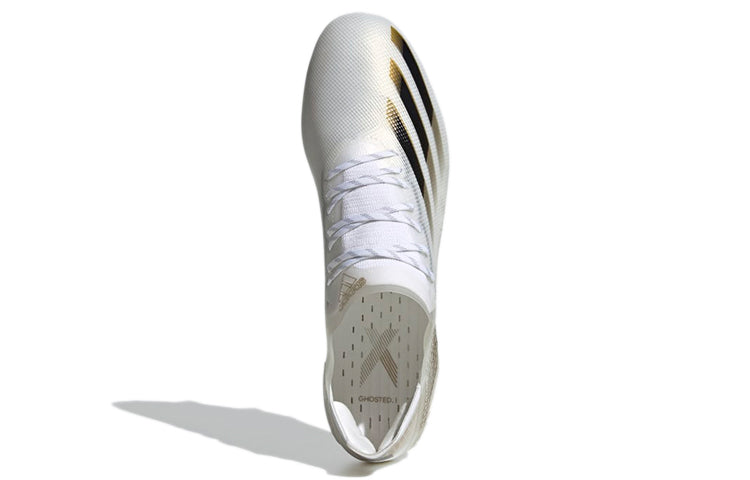 (WMNS) adidas X Ghosted.1 SG 'White Metallic Gold Melange' EG8260