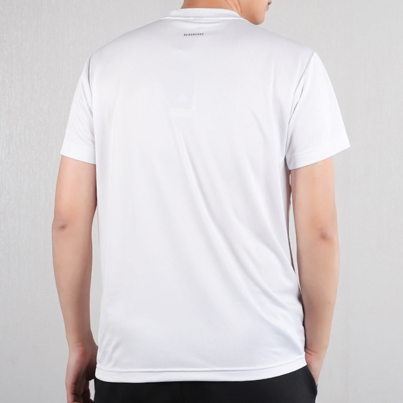 adidas M Mh Bos Tee Training Sports Short Sleeve White FM5370