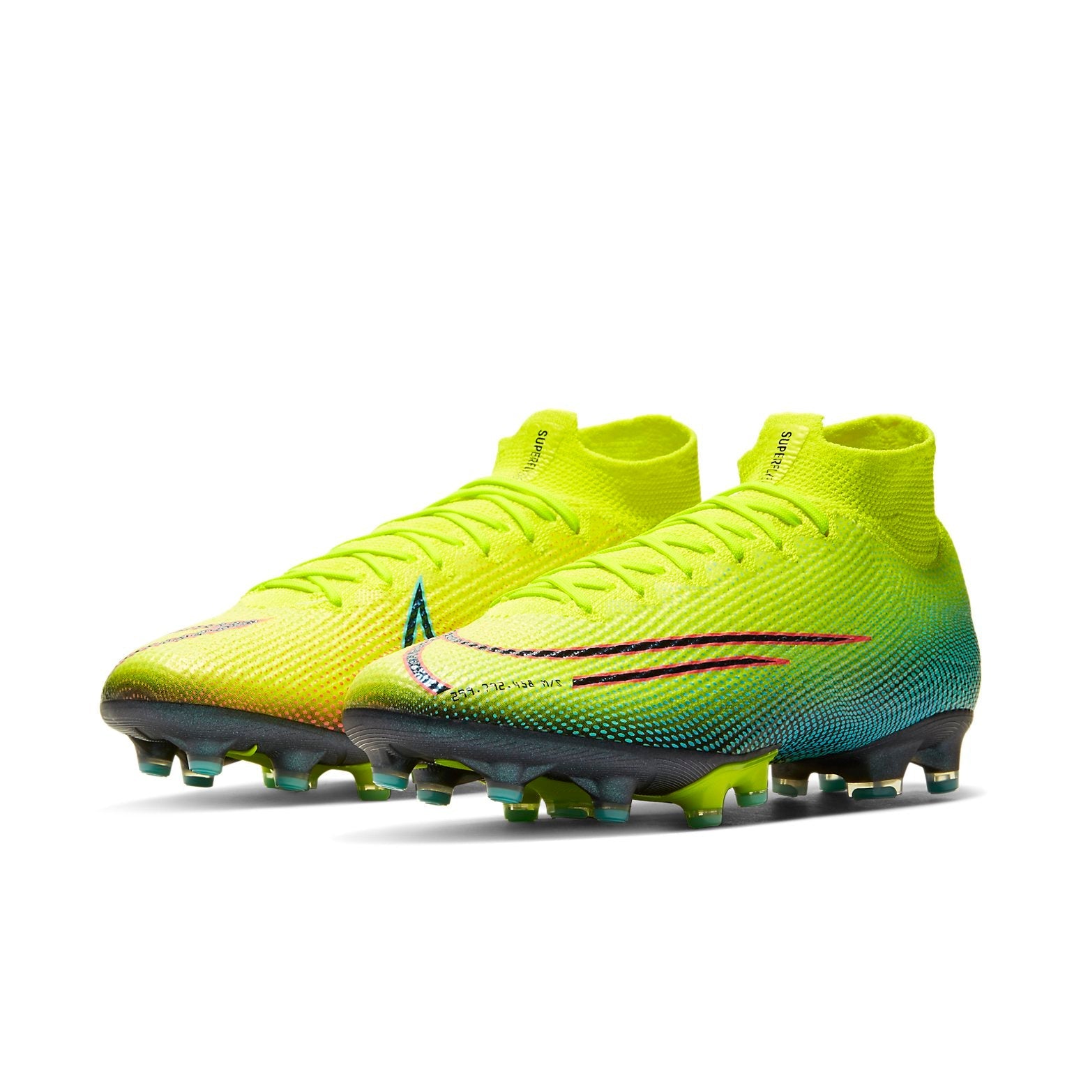 Nike Mercurial Superfly 7 Elite MDS AG-PRO 'Yellow Black Green' CK0012-703