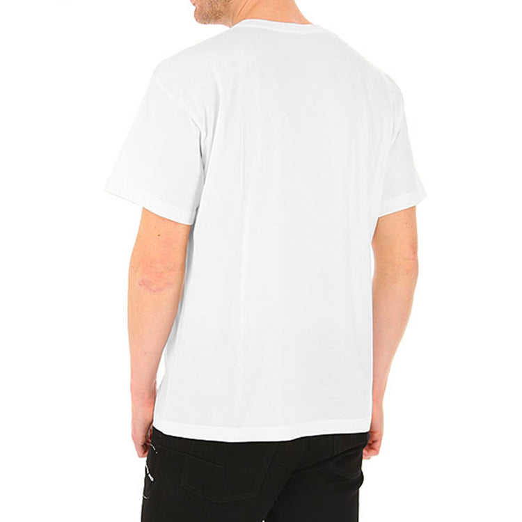Men's DIOR Round Neck Pullover Short Sleeve White 863J611W5810-089