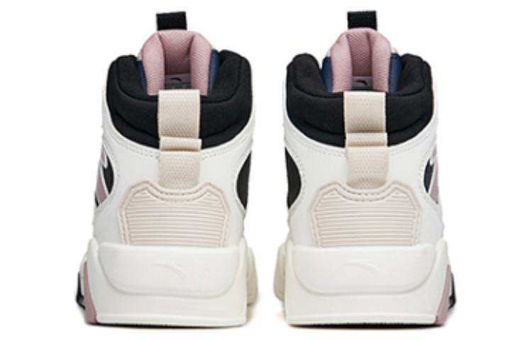 (WMNS) ANTA Flame 3 High 'White Black Mauve' 122248088-2