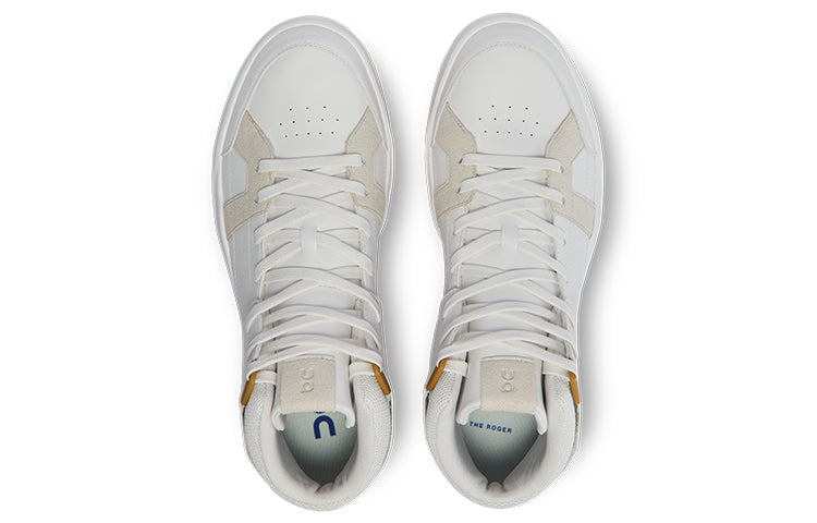 On Running The Roger Clubhouse Mid x Federer 'White Indigo' 98.98502