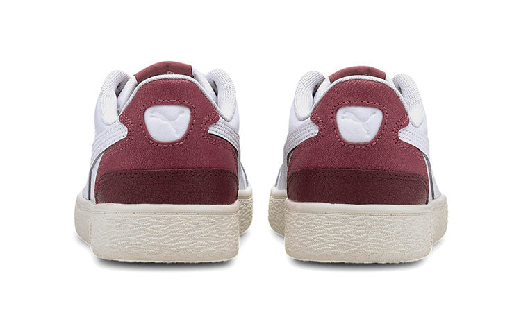 PUMA Ralph Sampson White/Red Low Board Shoes 373336-03
